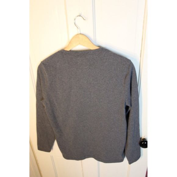 Taylor Stitch Mens Long Sleeve Henley Shirt Size 38 Small Grey - Picture 4 of 6